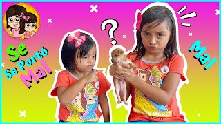 MI MASCOTA SE PORTO MAL | Las Leoncitas Kids