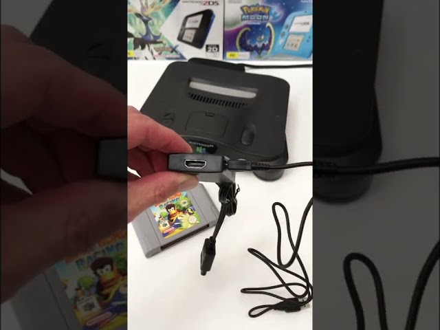 Vídeo relacionado con Convertidor N64 a HDMI para Nintendo 64/SNES/N64, Cable Adaptador para SNES a HDMI, Video HD 480p/720p con Audio Estéreo, Relación de Aspecto 16:9/4:3, para GameCube/SFC/NGC/Consola/Monitor/Proyector