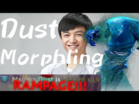 Dust Morphling rampage - SAG vs MagMa g1 Ti10 dota2