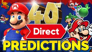 Our Biggest Mario 40th Direct Predictions…with Bets on the Line!