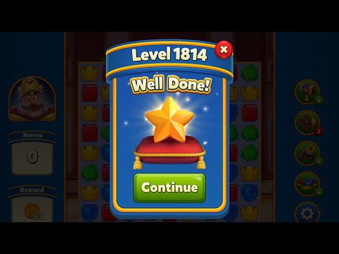 Royal Match - King Robert - Level 1814