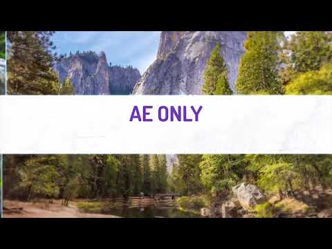 Parallax Photo Logo Reveal | After Effects template