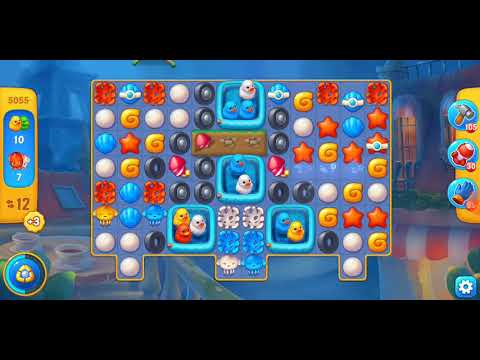 Fishdom. 5055 level no boosters and diamonds