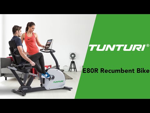 Promovideo: Recumbent TUNTURI E80-R Bike Endurance