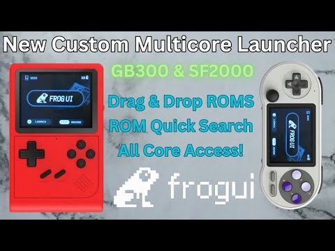 FrogUI - A New GB300 & SF2000 Custom Launcher! [Installation & Features]