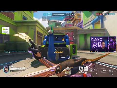 KarQ ALMOST pulls off a GAME WINNING C9 | Overwatch 2