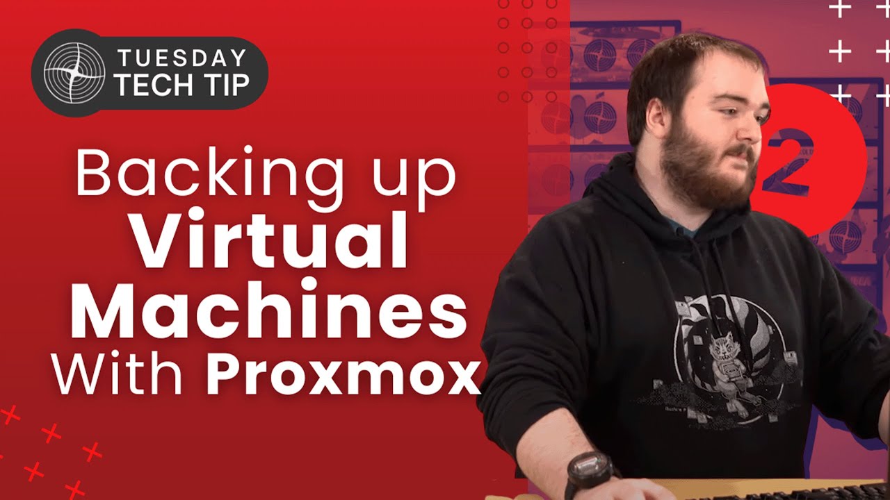Backing up virtual machines with Proxmox