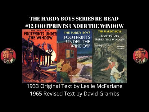 The Hardy Boys series reread #12: Footprints Under The Window 1933 vs 1965 texts
