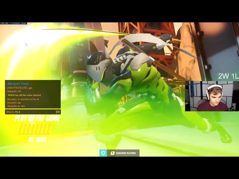 JAKE TOP 500 GENJI - POTG! 38 ELIMS! [ OVERWATCH SEASON 25 ]