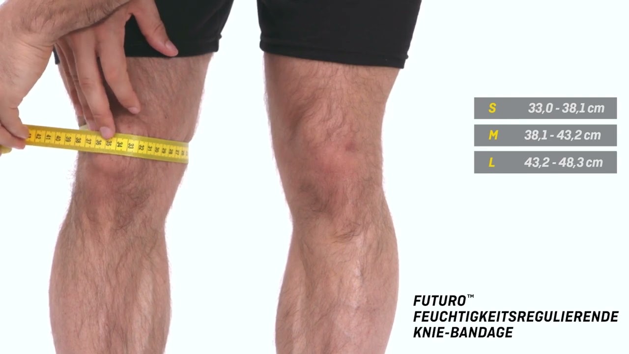 3M Futuro Sport Kniebandage feuchtigkeitsregulierend L 1 Stück