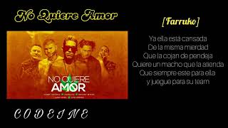 Lenny Tavarez - No Quiere Amor REMIX (LETRA) Ft Farruko,  Bryant Myers, Lary Over &amp; Lito Kirino