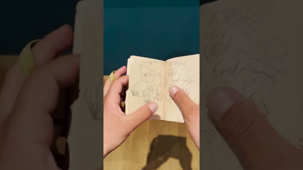 Van Gogh's Sketchbook Sunflower #shorts #vangoghmuseum #sunflower #art #sketch