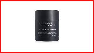 Armani Code by Giorgio Armani For Men. Alcohol Free Deodorant Stick 2.6-Ounces