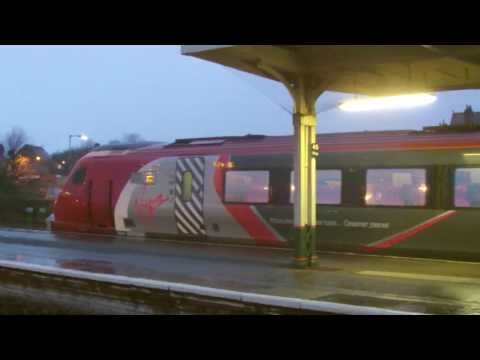 Half an Hour at (9) - Llandudno Junction Station 8.2.2014 Class 150 175 221