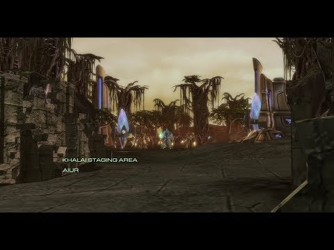 StarCraft: Mass Recall V7.1 Brood War Protoss Campaign Mission 1 - Escape from Aiur