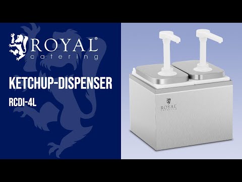 Produktvideo - Ketchup-dispenser - 2 pumper - 2 x 2 l