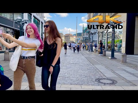 [4K HDR] Hamburg St.Georg Walking tour Summer. Hamburg city. Germany 🇩🇪 2021