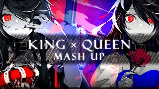 【いれいす】『KING』×『QUEEN』実力派歌い手6人が本気で合唱してみた【マッシュアップ】【歌ってみた】【Kanaria】