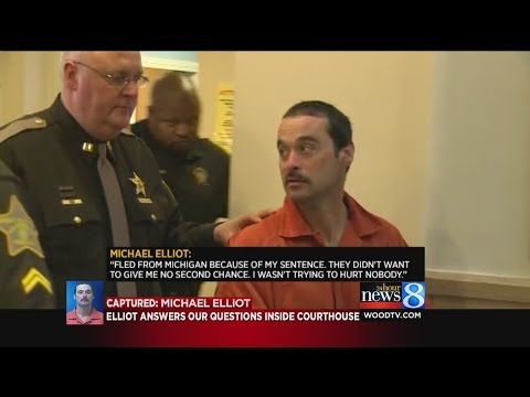 Michael Elliot: Escaped through 'quick thinking'