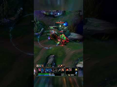 Shaco - LVL3 Maokai Invade #leagueoflegends #shaco #shorts