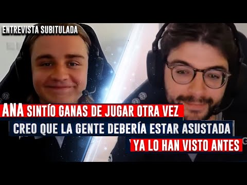 🤯¿CÓMO ES JUGAR CON ANA? - ENTREVISTA SUBTITULADA - A N0TAIL Y CEB - LUEGO DE SU GRAN DEBUT - EUROPA