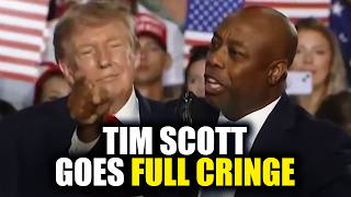 Tim Scott Goes FULL CRINGE Trying to Impress Trump