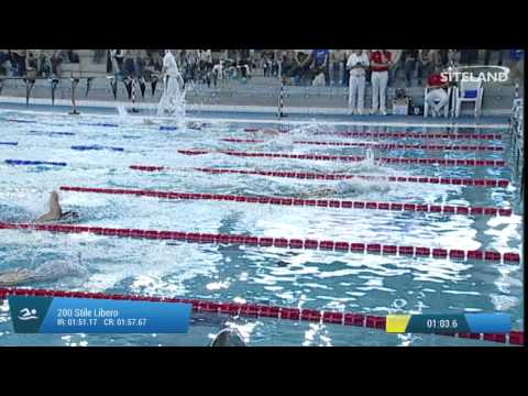 Eliminatorie 4 dei 200 Stile Libero  Assoluti Femmine Agonisti - 18 Memorial  Chiara Giavi