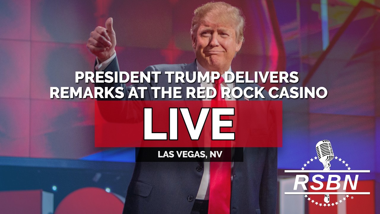 REPLAY: President Trump Delivers Remarks at the Red Rock Casino in Las Vegas, NV - 08/05/26
