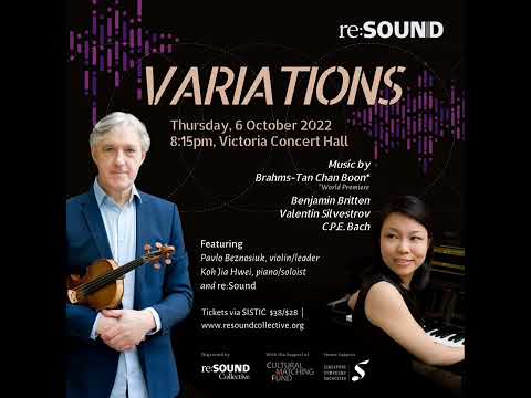 VARIATIONS - An introduction to our 6 OCT programme