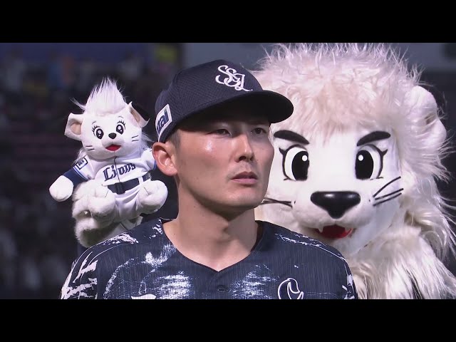 ライオンズ・源田壮亮選手ヒーローインタビュー 8月17日 東北楽天ゴールデンイーグルス 対 埼玉西武ライオンズ
