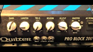 Video thumbnail for Quilter Pro Block 200 - Demo/Review by TheGuitarProfessionals