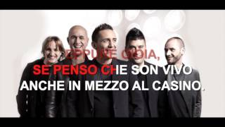 Modà - Gioia - Karaoke con testo