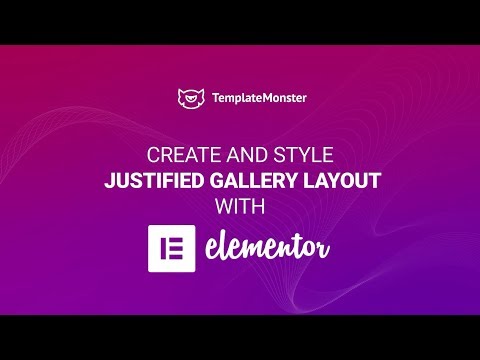 How to design the Justified Gallery of Images with Elementor and JetElements Add on