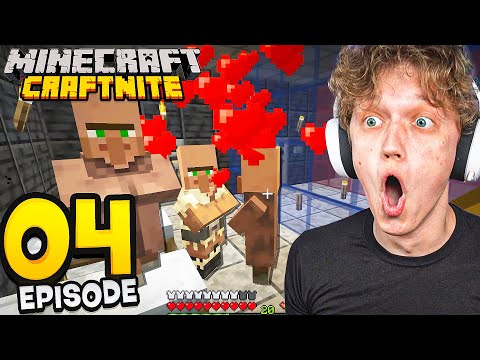 Craftnite 2: Episode 4 - VILLAGER BREEDING FARM! (insane)