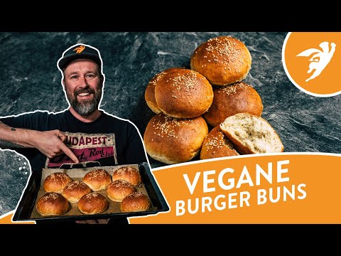 VEGANE BURGER BUNS | saulecker und einfach