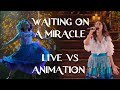 Encanto | Waiting On A Miracle | Live Vs Animation | Side By Side Comparison | (Stephanie Beatriz)