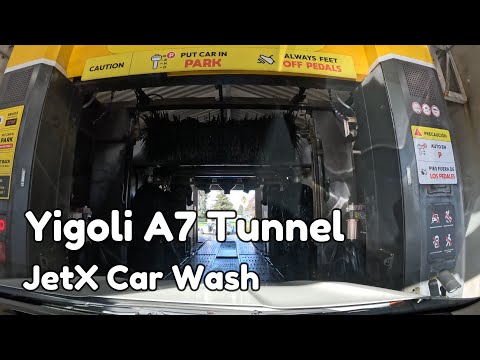 [4K] Yigoli A7 Tunnel - JetX Car Wash, Fremont CA.