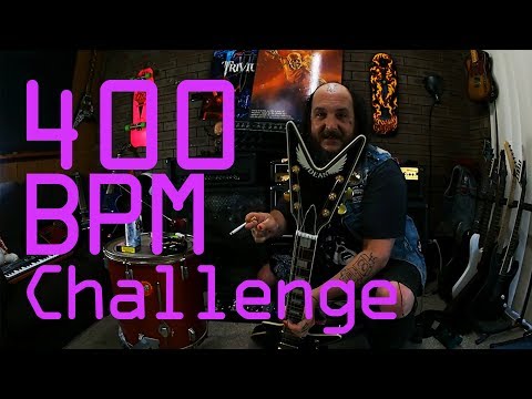 400 BPM 4 GUITAR CHALLENGE