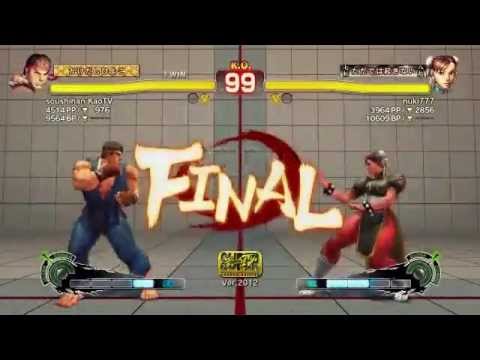 AE v2012 - Naruo (Ryu) vs. Nuki (Chun-Li) - Apr 3, 2014