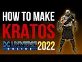 DCUO How to make kratos style 2022