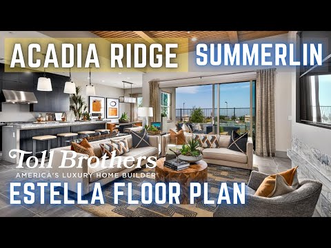 Estella at Acadia Ridge by Toll Brothers | Redpoint | Summerlin, Las Vegas NV | $719,995 | 2,011ft