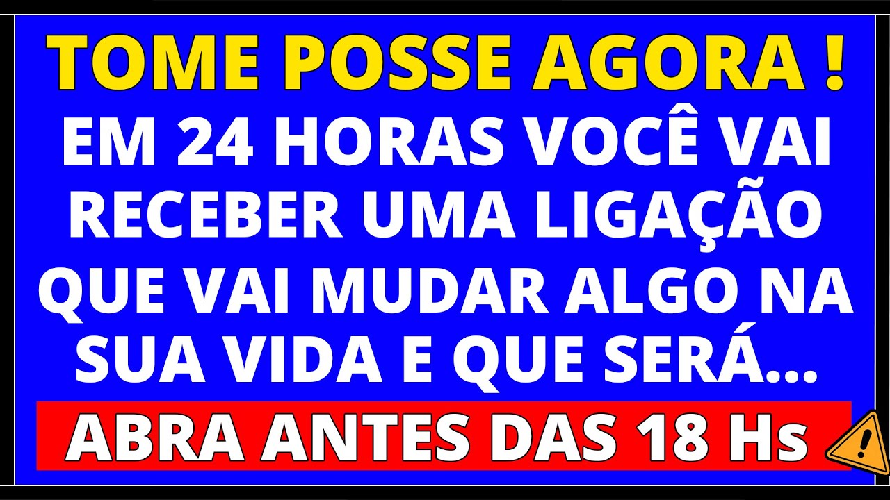 🟢 DEUS MANDOU VOCÊ TOMAR POSSE AGORA DE ALGO QUE VOCÊ QUER MUITO