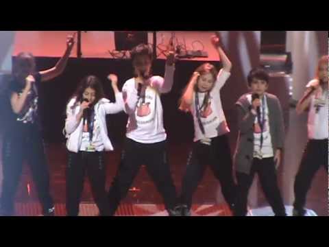 1st Rehearsal Azerbaijan Junior Eurovision 2012 / Omar & Suada - Girls & Boys (Dünya Sənindir)