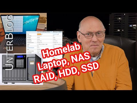 Mein Homelab - Teil 2 - Datenspeicherung, Laptop, NAS, RAID, HDD, SSD, Cache