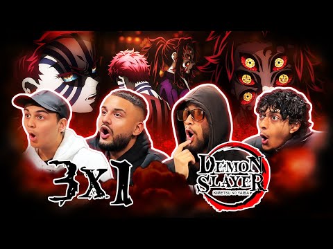 THE UPPER RANK MEETING!! 🔥 |  BROTHERS watch Demon Slayer 3x1 "Someone's Dream" | REACTION