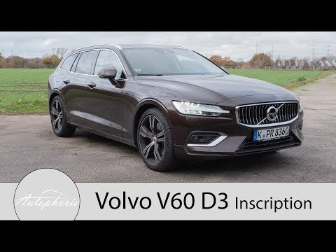 Volvo V60 D3 Inscription Fahrbericht / Schwerer Schwede mit kleinem Diesel - Autophorie