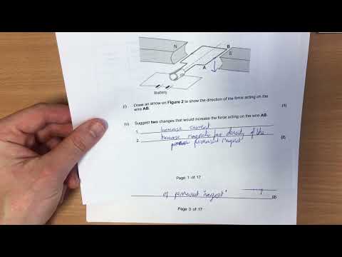 9 1 GCSE Electromagnetism Practice Exam Questions