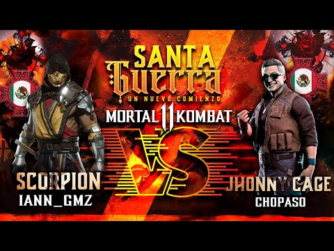 ChopasoDK Vs Iann_Gmz - Mexico Vs Mexico - SEMIFINALES - MK11 SANTA GUERRA - TORNEO