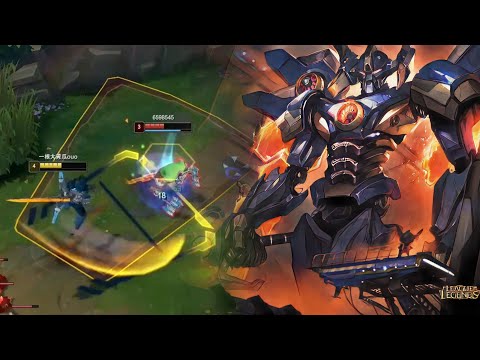 XIAOMING : RANK 1 CRAZY AATROX VS.OLAF