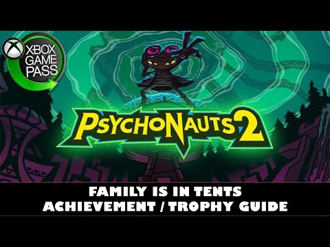 Psychonauts 2 | Dion Side Quest Walkthrough | Family Is In Tents Achievement / Trophy Guide